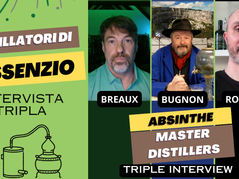 Distillatori di Assenzio: intervista tripla a Ted Breaux, Claude-Alain Bugnon, Stefano Rossoni (Absinthe Master Distillers)
