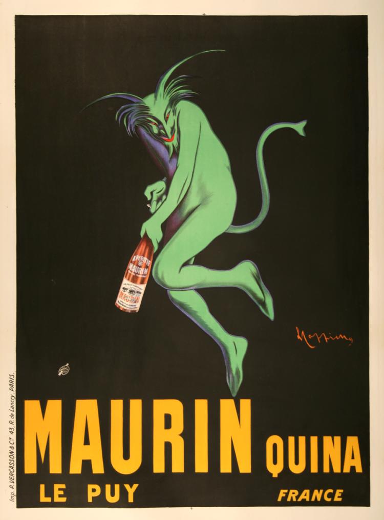 Leonetto Cappiello Maurin Quina 1906