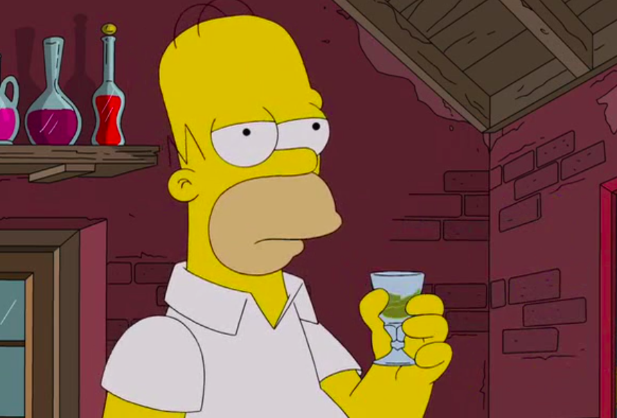 Homer Simpson Strupo (Absinthe)