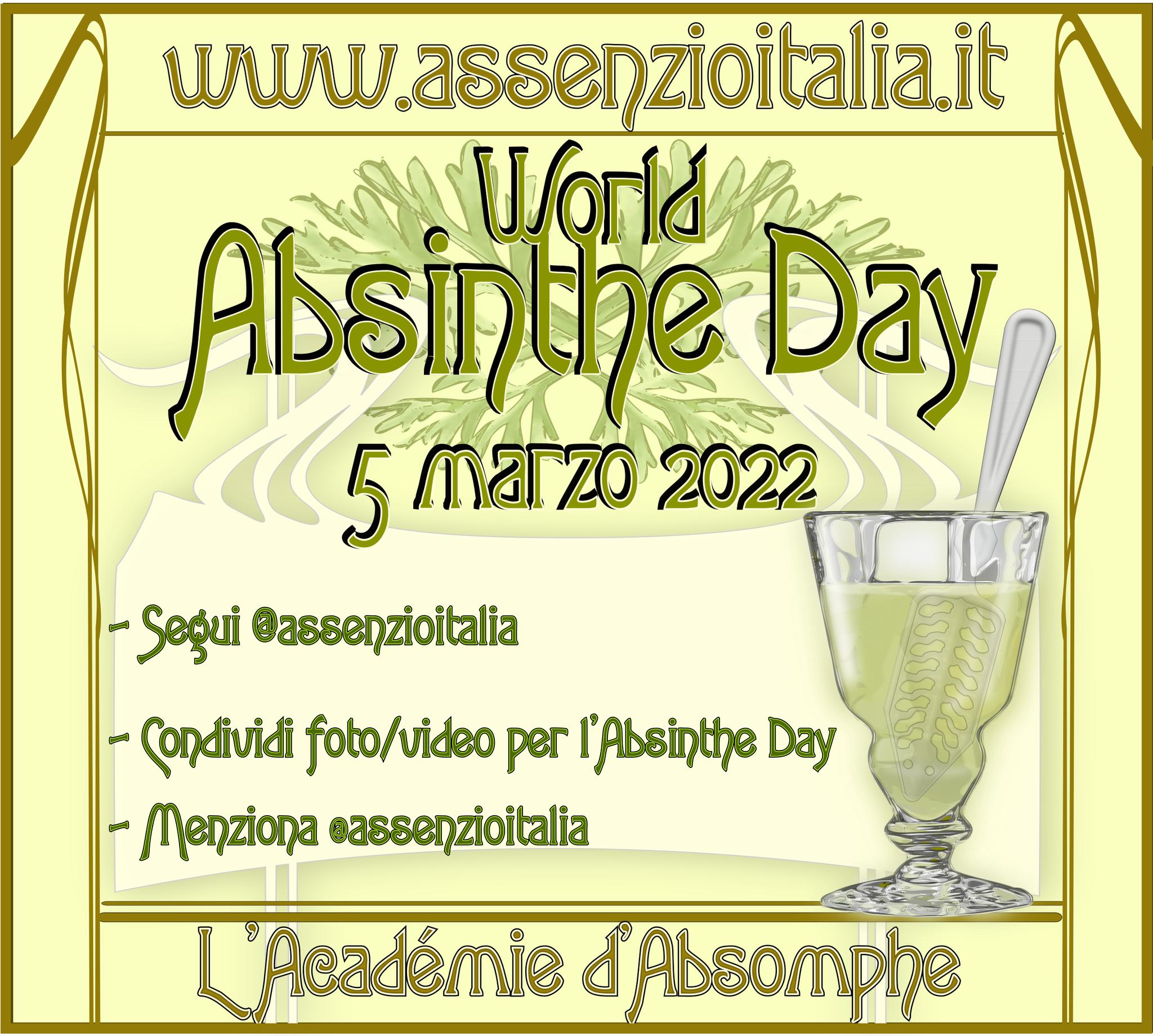 Absinte day - Giornata dell'assenzio 2022 