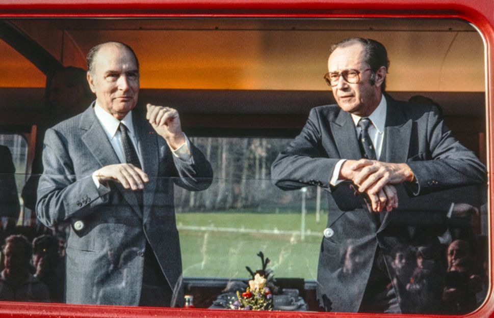 Francois Mitterrand Pierre Aubert