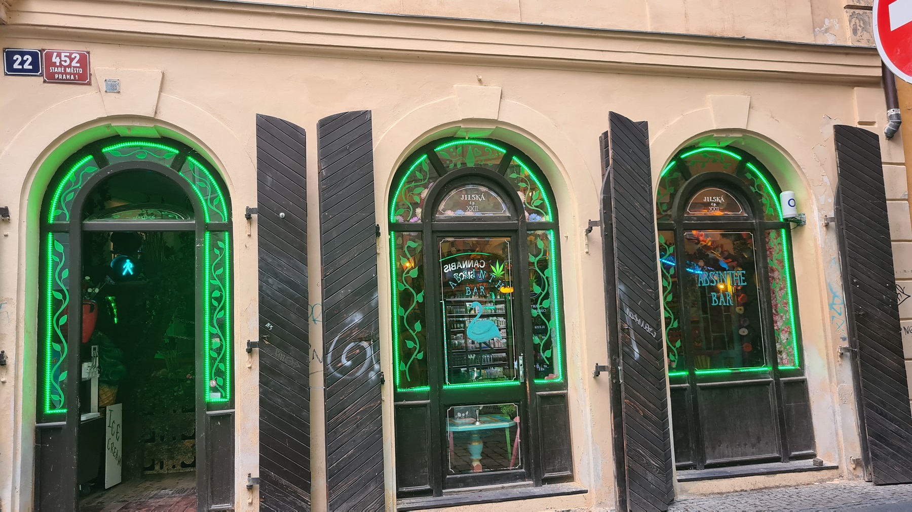 Green Devil's Absinth Bar (Jilská) - Praga