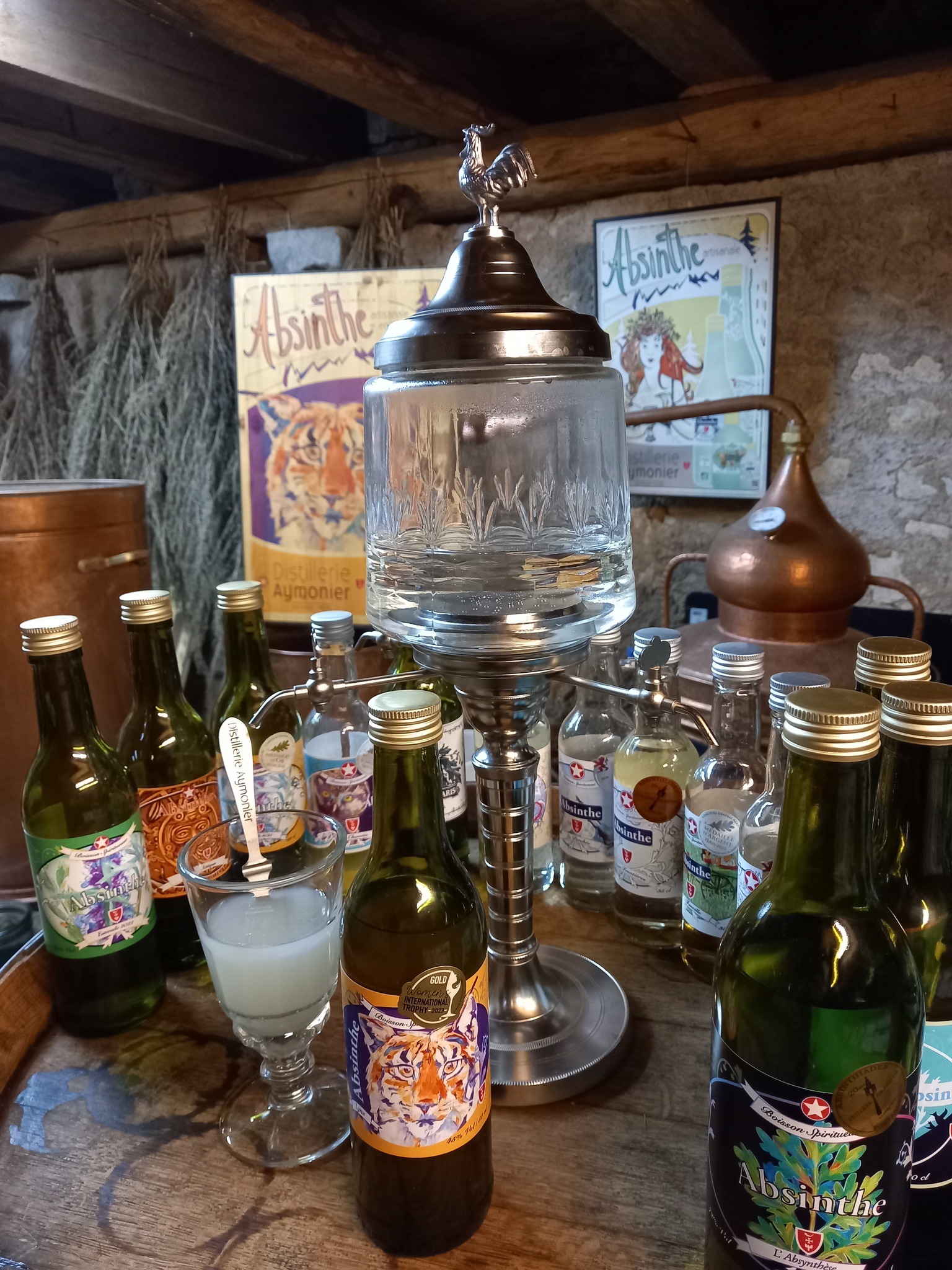 assenzio absinthe Lynx La Semilla Distillerie Aymonier