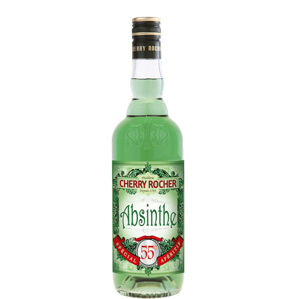 absinthe Verte Spirituex 55  Cherry rocher