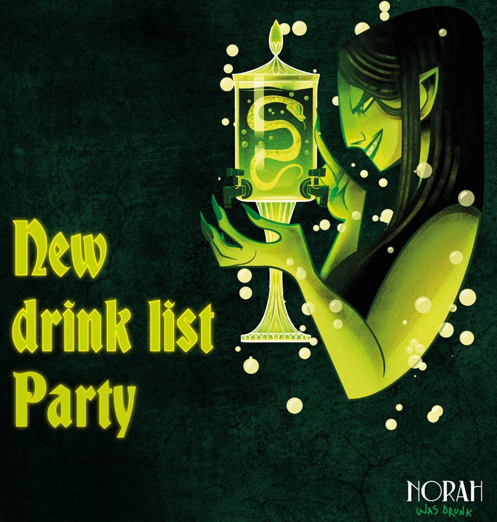 Norah was drunk Milano: Assenzio drink mlist