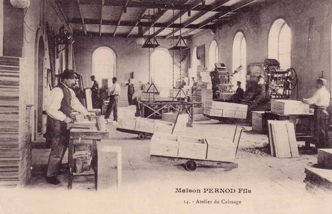 Laboratorio casse Pernod Fils