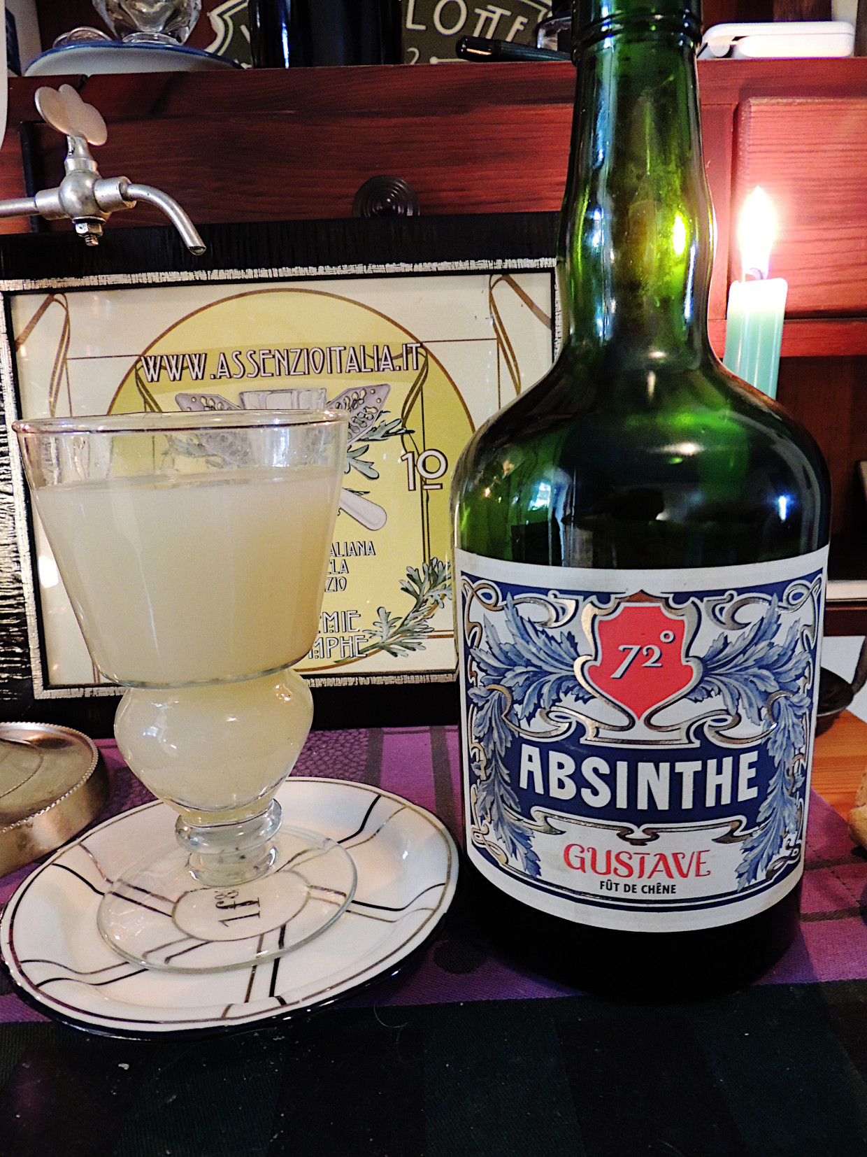 Assenzio absinthe Gustave (Devoille)