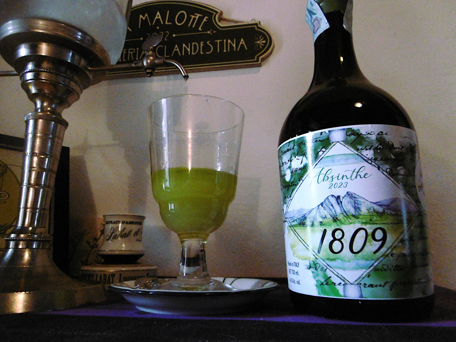 Assenzio absinthe Marna 1809