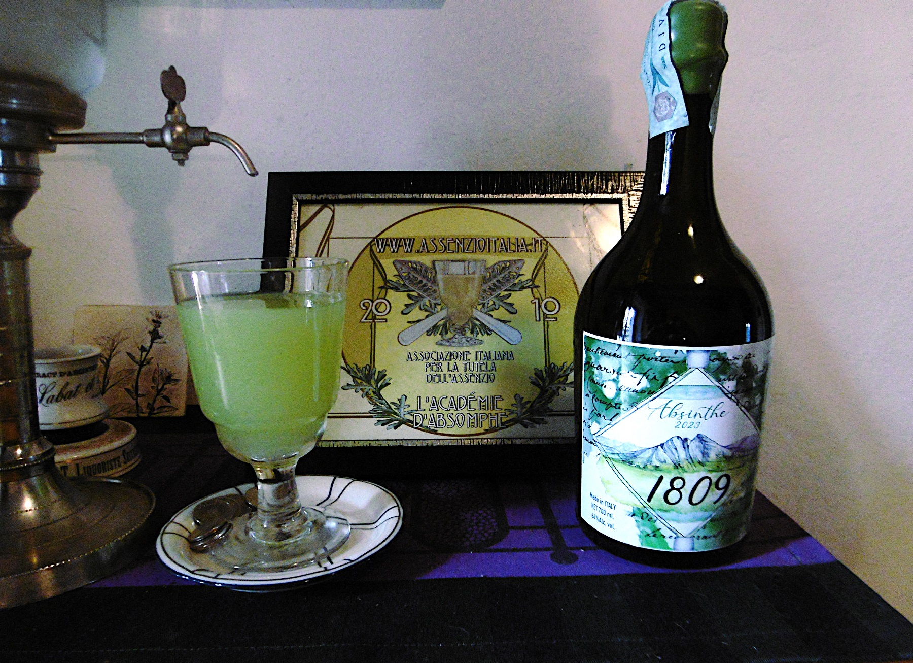 Assenzio absinthe Marna 1809