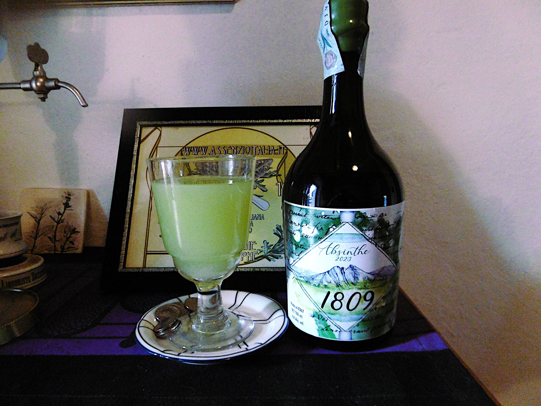 Assenzio absinthe Marna 1809