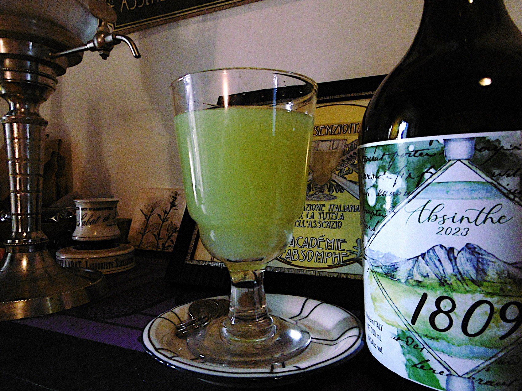 Assenzio absinthe Marna 1809