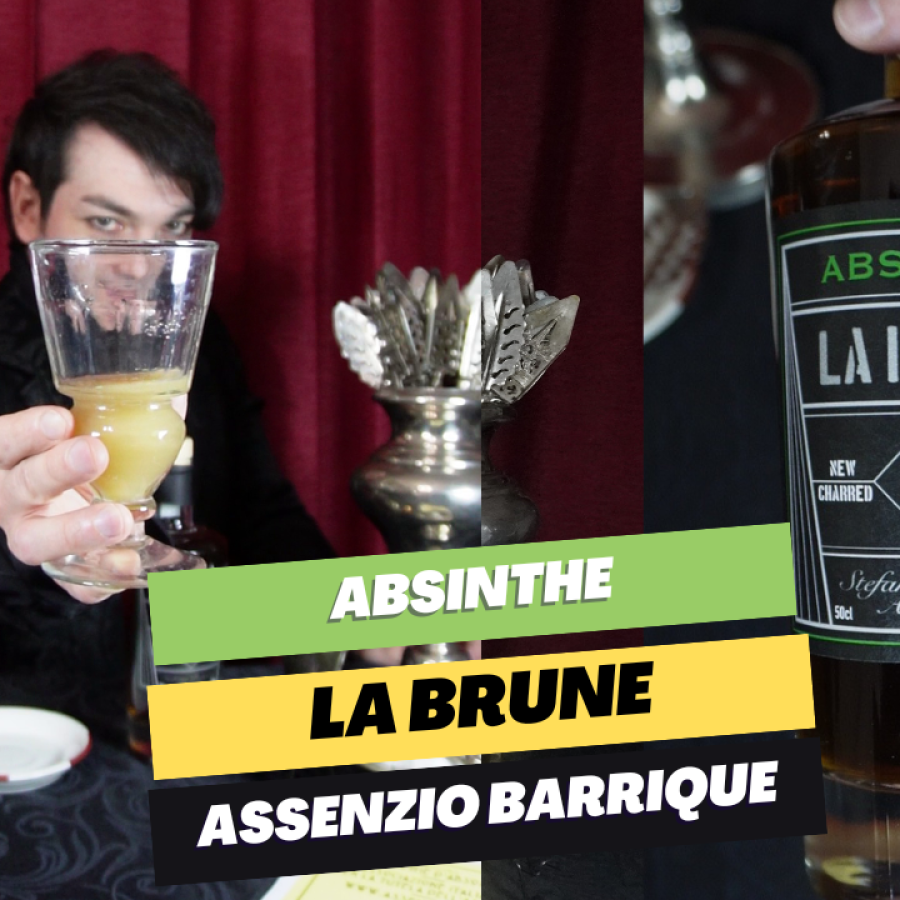 Absinthe La Brune, l'assenzio barrique di Stefano Rossoni - Recensione e Video