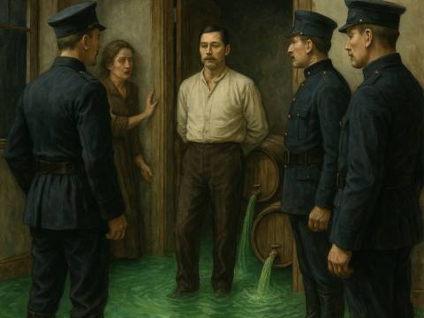 Una casa inondata di assenzio: cronaca di un gesto estremo nel 1911