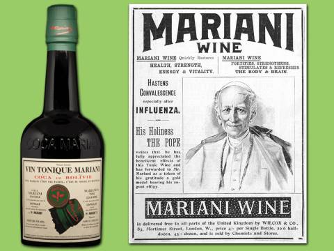 Papa Leone XIII, il vino alla coca e la demonizzazione dell'Assenzio