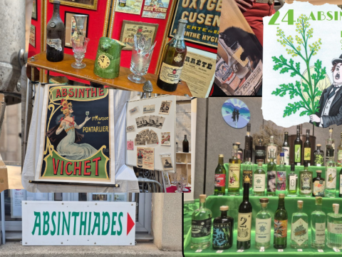 Absinthiades 2026 di Pontarlier: fotoreportage tra distillerie, collezionisti e il primo podio di un assenzio italiano